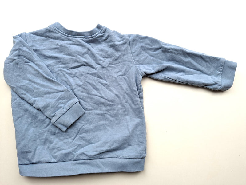 Sweatjacke, gefüttert - H&M, Unisex Gr.86