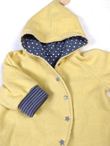 *Pünktchen* Gefütterter Overall aus Baumwollfleece - U.G. Mini, Unisex Gr.62