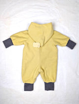 *Pünktchen* Gefütterter Overall aus Baumwollfleece - U.G. Mini, Unisex Gr.62