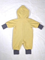 *Pünktchen* Gefütterter Overall aus Baumwollfleece - U.G. Mini, Unisex Gr.62