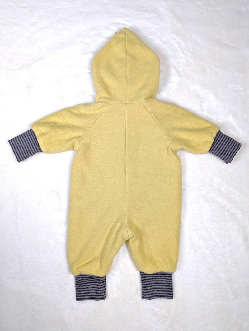 *Pünktchen* Gefütterter Overall aus Baumwollfleece - U.G. Mini, Unisex Gr.62