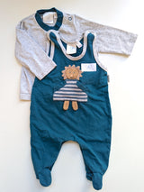 Strampler Set, kleiner Löwe - Sterntaler, Unisex Gr.62