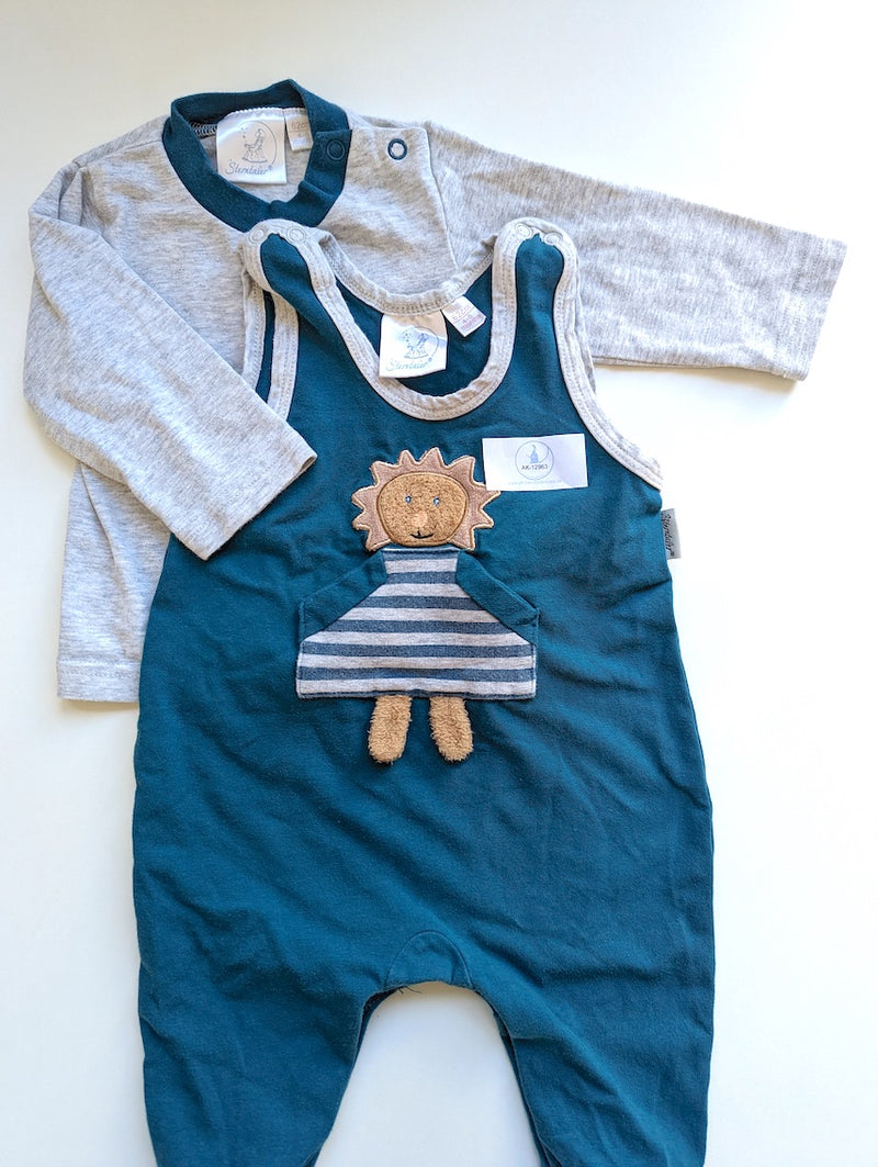 Strampler Set, kleiner Löwe - Sterntaler, Unisex Gr.62