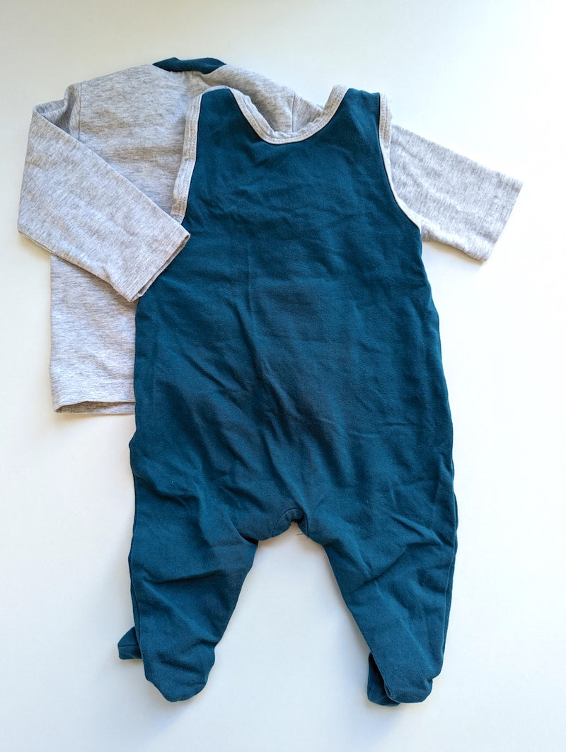 Strampler Set, kleiner Löwe - Sterntaler, Unisex Gr.62