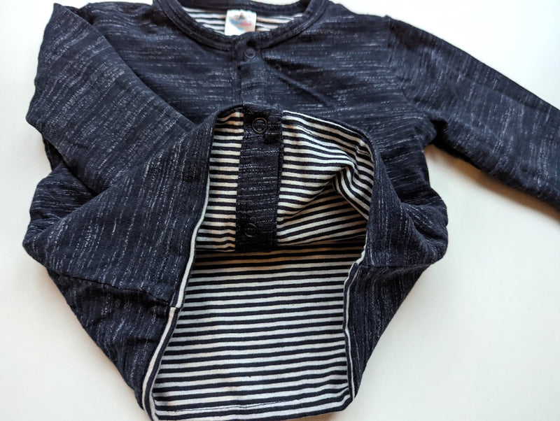 Weiche Wendejacke - Topomini, Unisex Gr.62