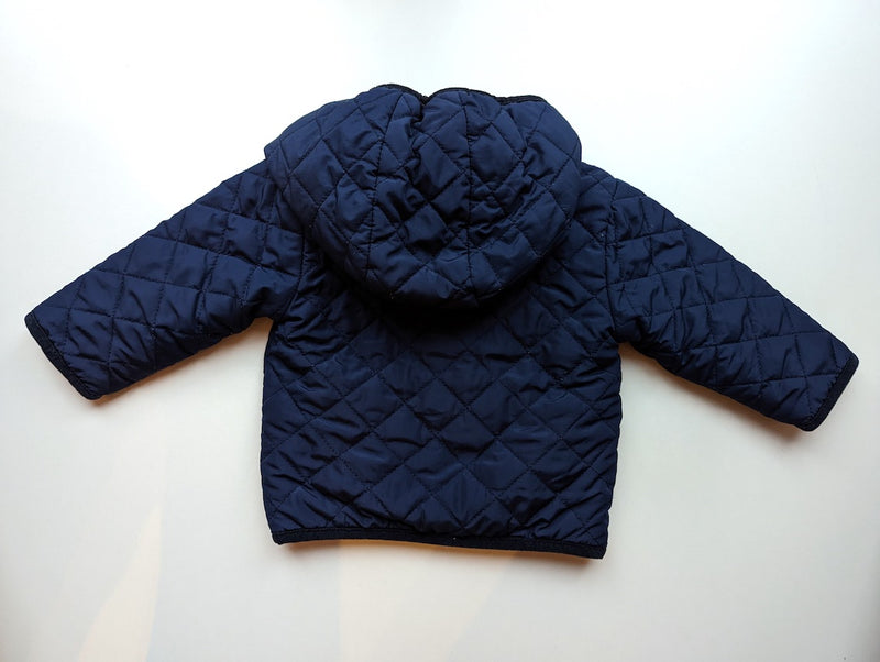 Steppjacke mit Kapuze, wattiert - Sanetta, Unisex Gr.68