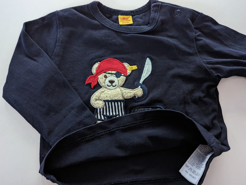 Langarmshirt, Pirat - Steiff, Junge Gr.62