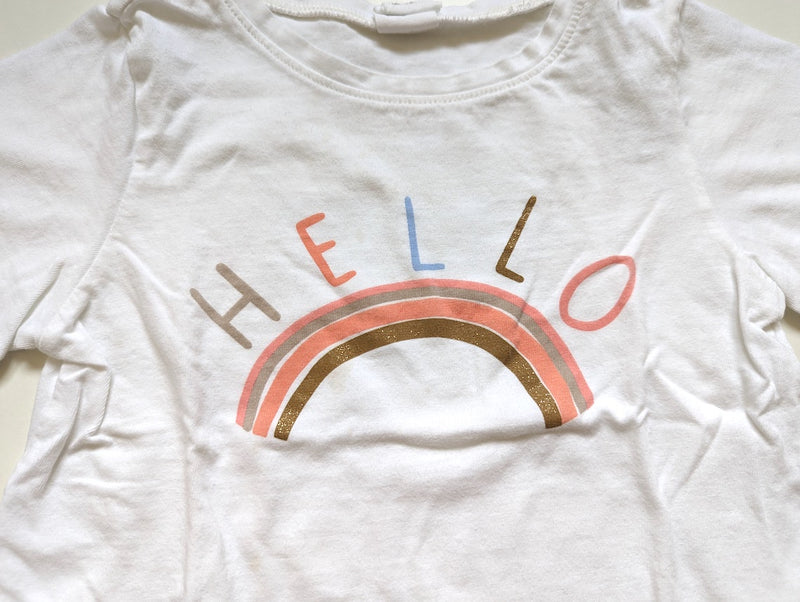 T-Shirt, Hello - H&M, Gr.92