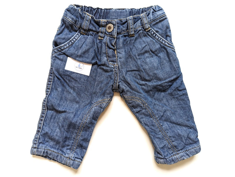 Denim Hose, gefüttert - Steiff, Unisex Gr.62