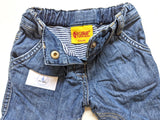 Denim Hose, gefüttert - Steiff, Unisex Gr.62