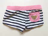 Badehose mit Blümchen - Steiff, Mädchen Gr.80