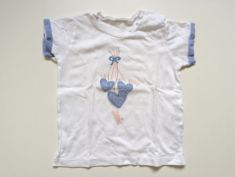 T-Shirt, In my House - Benetton Baby, Mädchen Gr.74