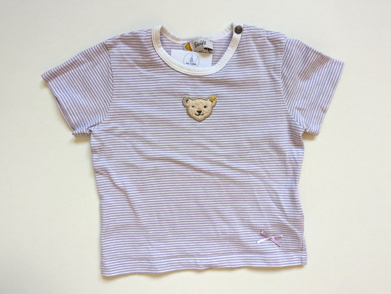 T-Shirt mit kleiner Schleife - Steiff, Mädchen Gr.68