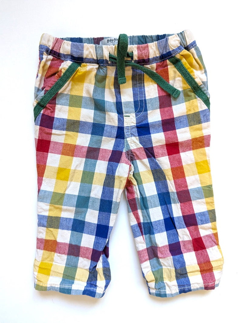 Leichte Stoffhose zum hochkrempeln - Mini Boden, Junge Gr.62/68