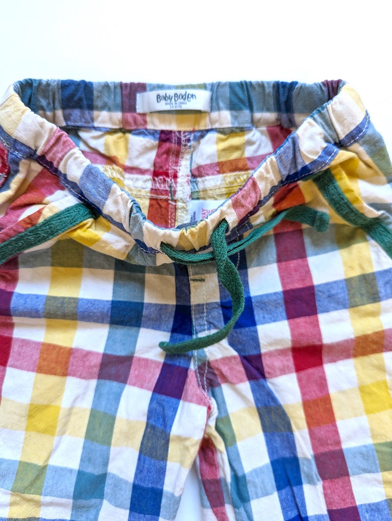 Leichte Stoffhose zum hochkrempeln - Mini Boden, Junge Gr.62/68