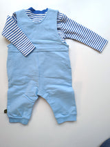 2er Set, Strampler mit Langarmshirt, Frosch - Bornino, Unisex Gr.62/68