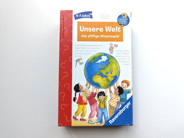 Wieso? Weshalb? Warum? Unsere Welt - Ravensburger, 4-7Jahren