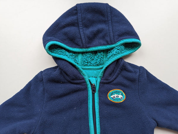 Fleecejacke, gefüttert - S.Oliver, Junge Gr.62