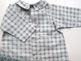 Outfit, Bluse/Hemdchen mit kurzer Pumphose - Numae Paris, Unisex Gr.62/68