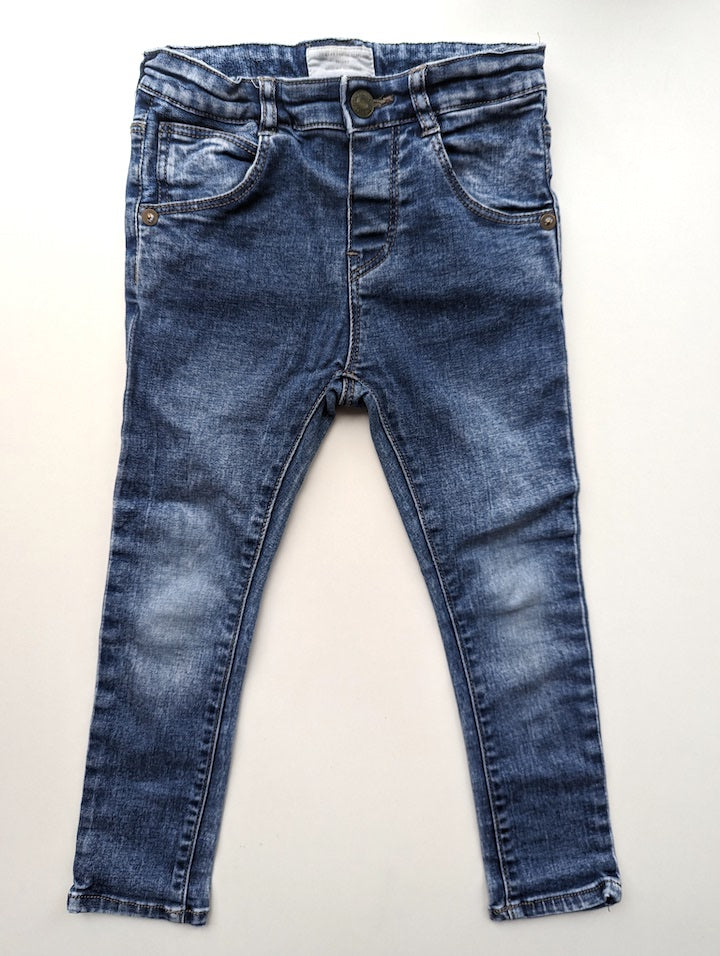 Jeans, Skinny - Zara Baby, Mädchen Gr.104