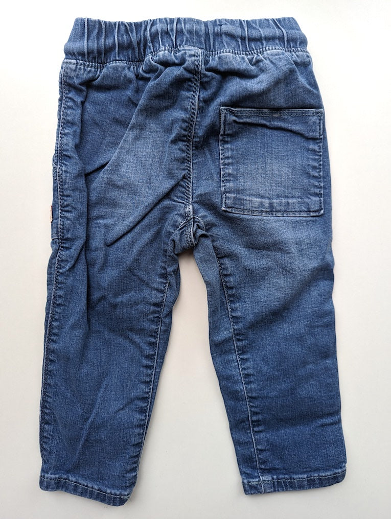 Schlupfhose aus Jeans - Zara Babyboy, Junge Gr.86
