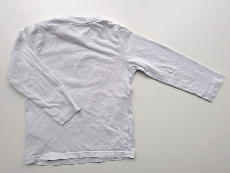 Langarmshirt, Zebra - Vertbaudet, Junge Gr.86