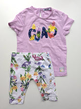 2er Set, T-Shirt & 7/8 Leggings - Miss Original, Mädchen Gr.68/74