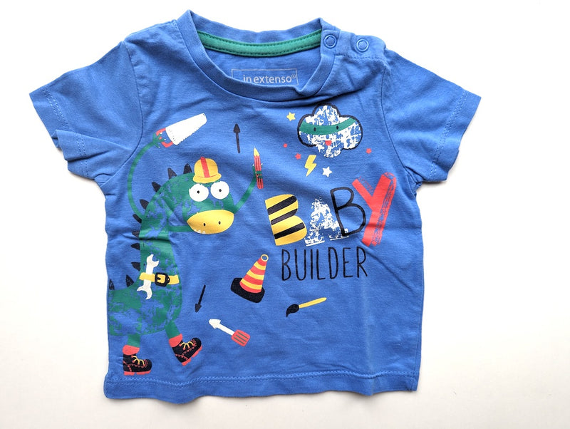 T-Shirt, Baby Builder - In extenso, Junge Gr.68