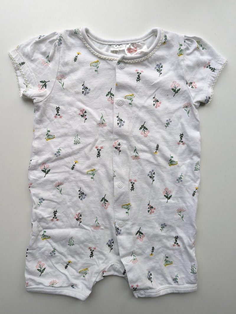Schlafstrampler kurz - H&M, Mädchen Gr.68