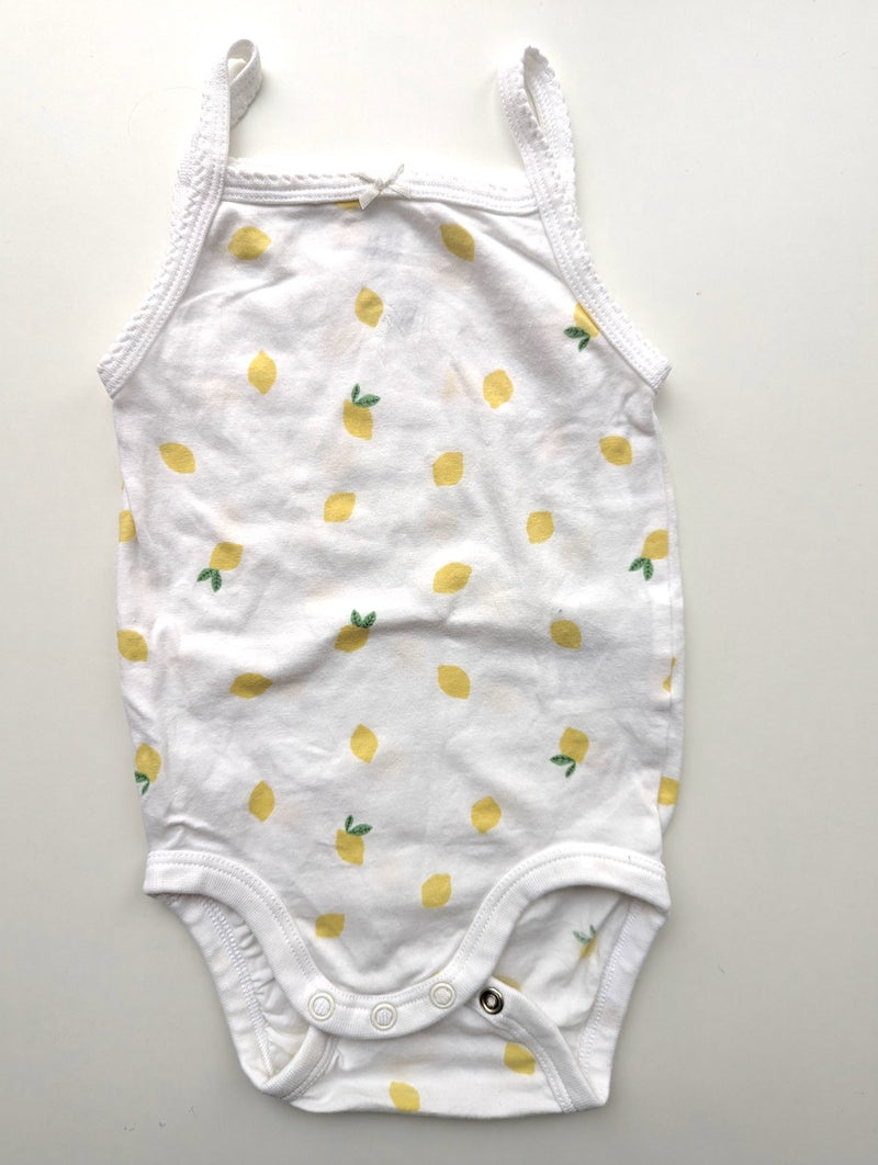 Trägerbody mit Zitronen - H&M, Mädchen Gr.68