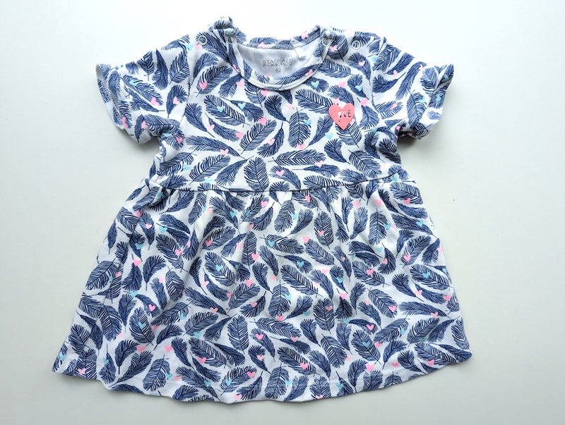 Sommerkleid aus Jersey mit Federn - Staccato, Mädchen Gr.62