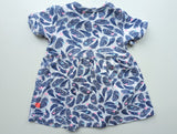Sommerkleid aus Jersey mit Federn - Staccato, Mädchen Gr.62