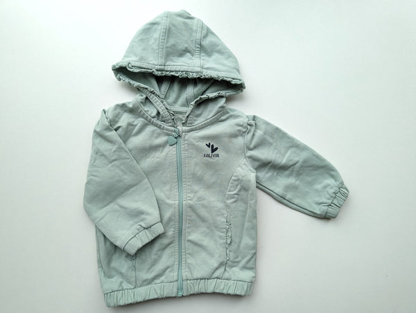 Sweatjacke mit Kapuze - S.Oliver, Mädchen Gr.62