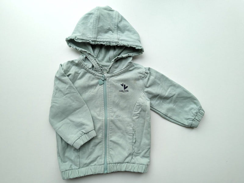 Sweatjacke mit Kapuze - S.Oliver, Mädchen Gr.62