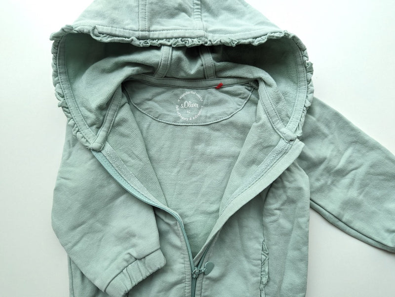 Sweatjacke mit Kapuze - S.Oliver, Mädchen Gr.62
