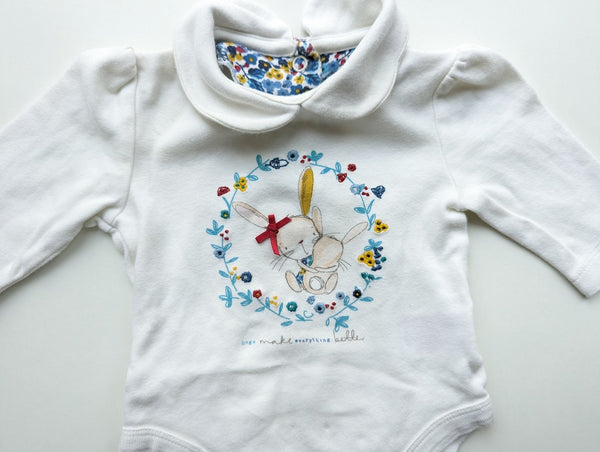 Shirt-Body, Hugs - Mothercare, Mädchen Gr.62