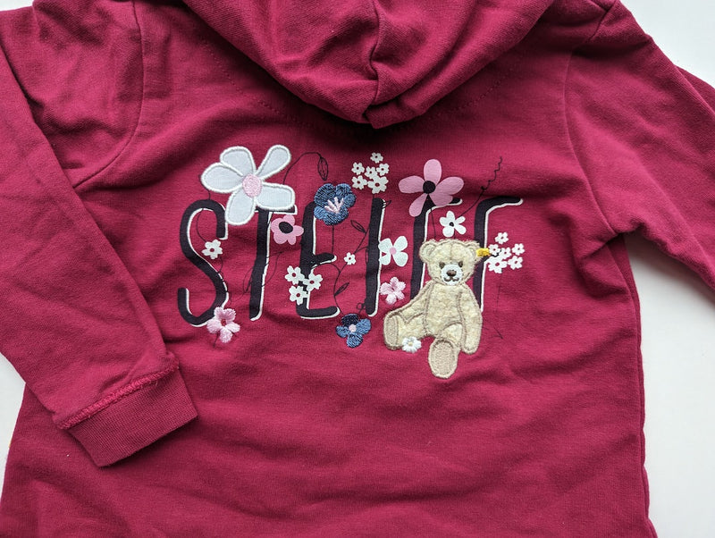Sweatshirt mit Kapuze - Steiff, Mädchen Gr.68