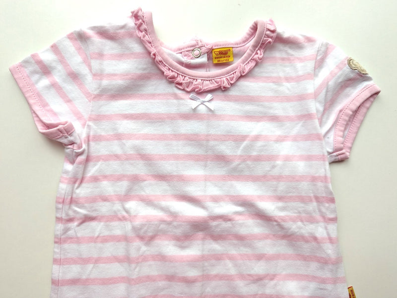 T-Shirt mit Rüschenkragen - Steiff, Mädchen Gr.80