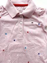 Kurzarm Poloshirt-Body mit Sterne - Tommy Hilfiger, Mädchen Gr.68/74