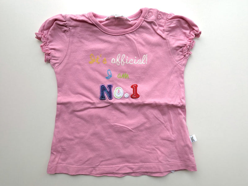 T-Shirt, NO.1 - Kanz, Mädchen Gr.74